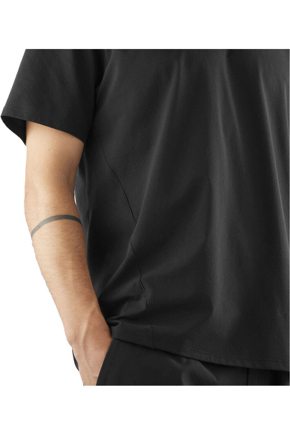 Salomon camiseta montaña manga corta hombre TRACKLINE SS TEE M 03