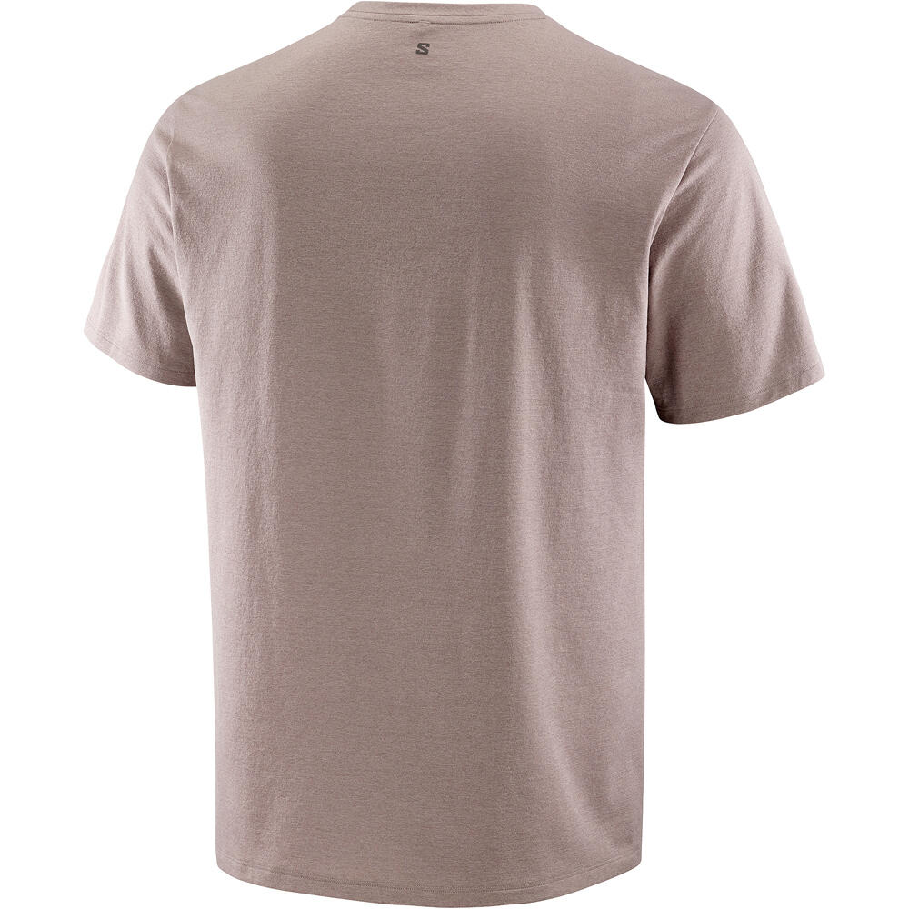 Salomon camiseta montaña manga corta hombre TRACKLINE SS TEE M 03