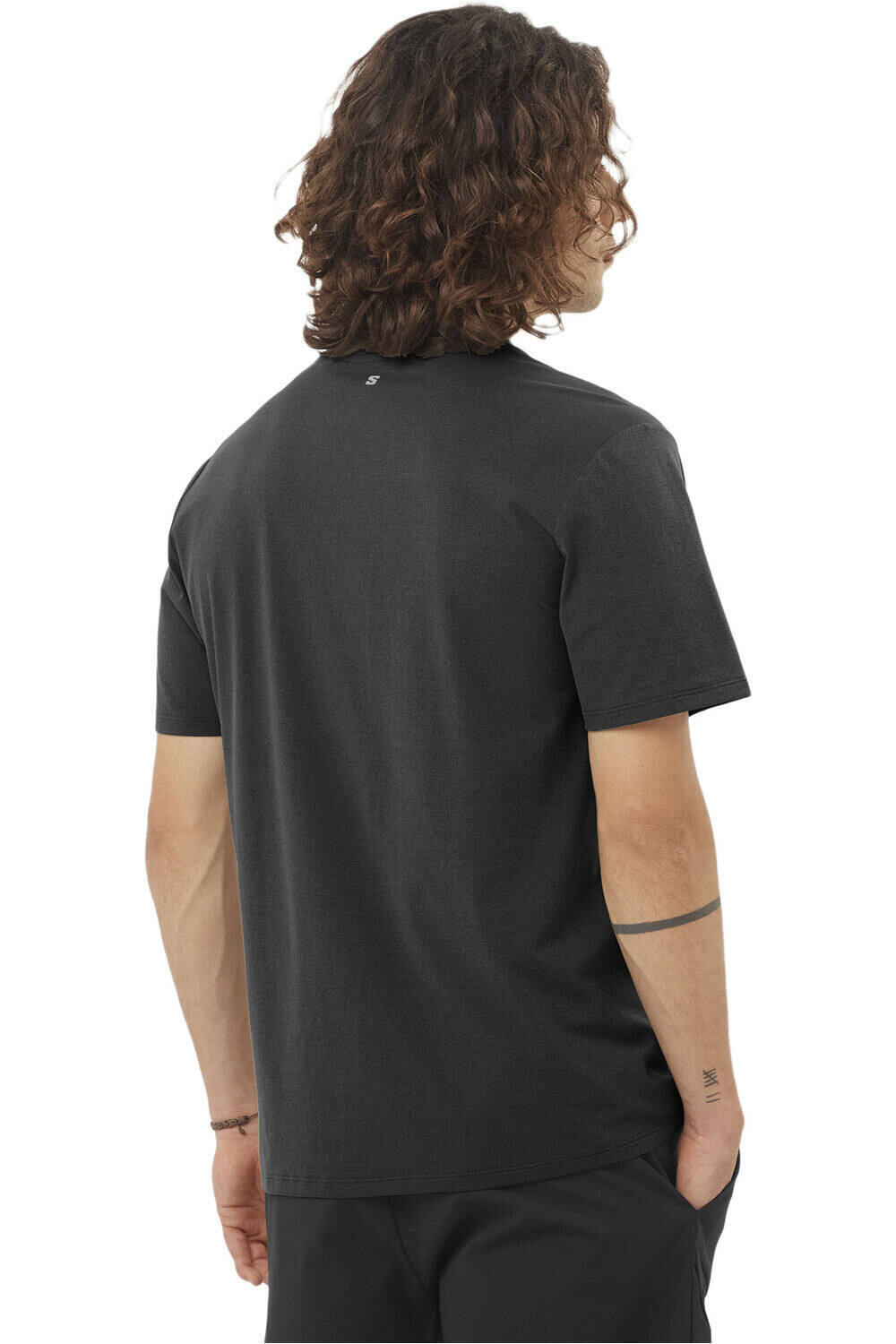 Salomon camiseta montaña manga corta hombre TRACKLINE SS TEE M vista trasera