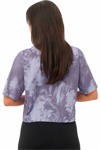 Salomon camiseta montaña manga corta mujer CANOPY SHORT TEE W vista trasera