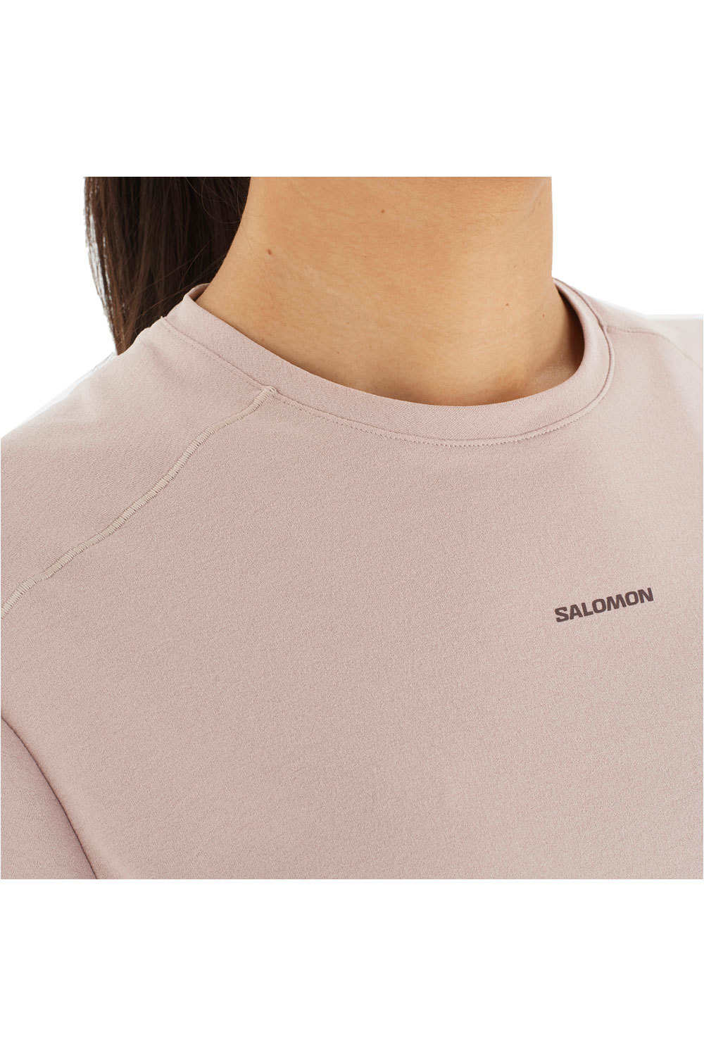 Salomon camiseta montaña manga corta mujer TRACKLINE SS TEE W 03