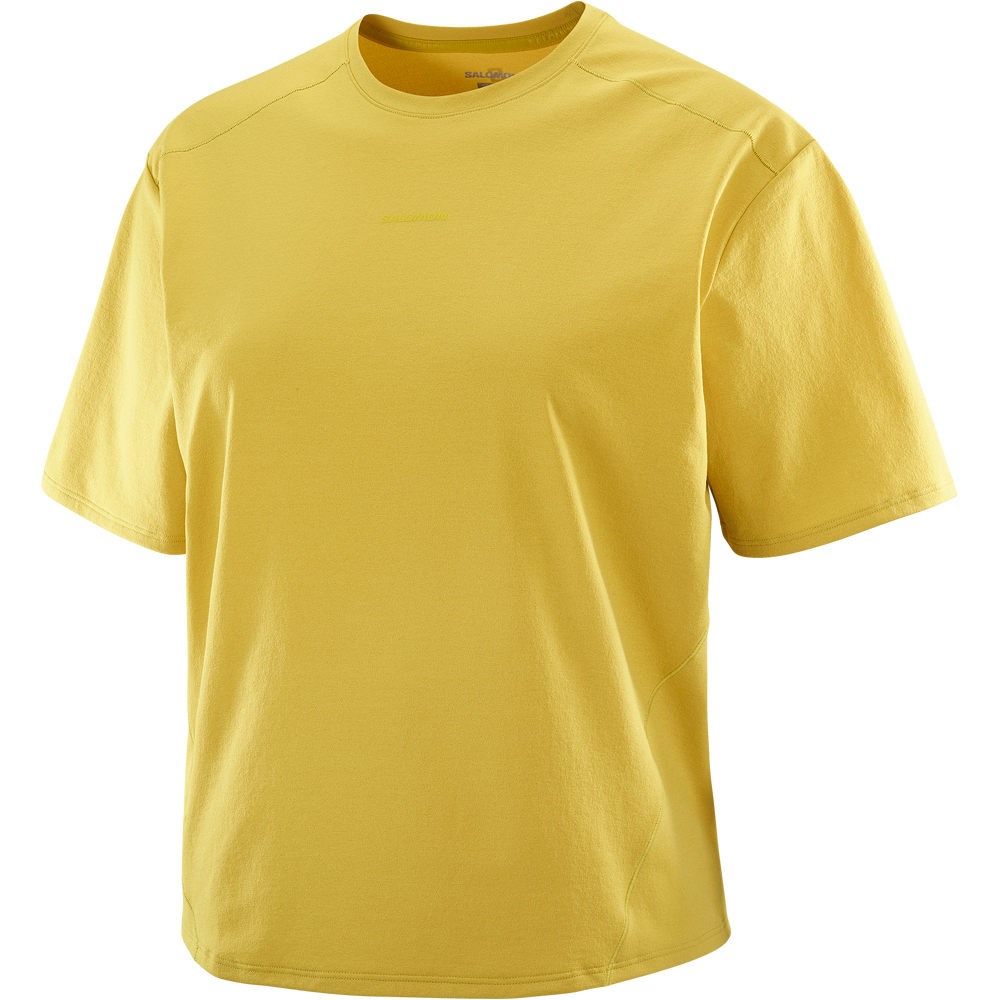 Salomon camiseta montaña manga corta mujer TRACKLINE SS TEE W 04
