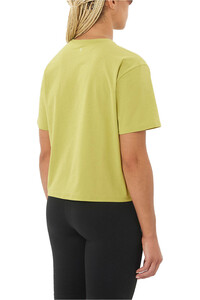 Salomon camiseta montaña manga corta mujer TRACKLINE SS TEE W vista trasera