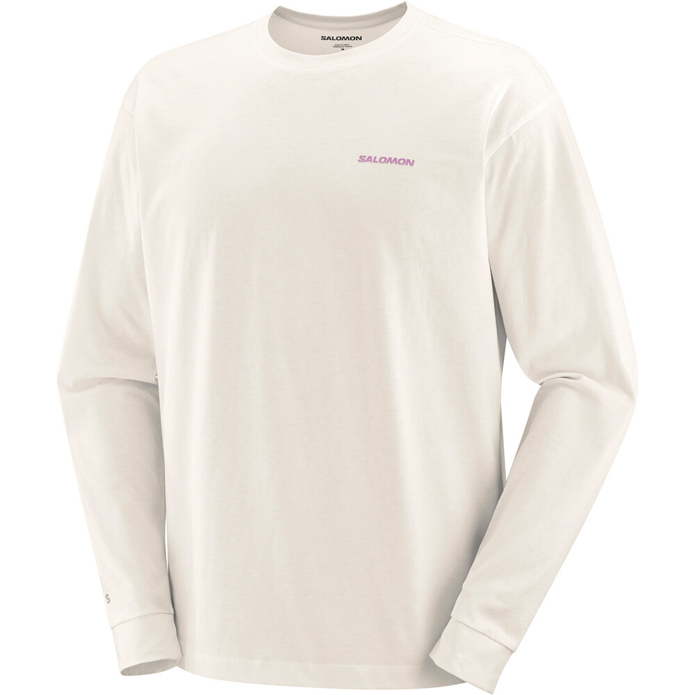 Salomon camiseta montaña manga larga hombre WILD RAYS LS TEE M 04