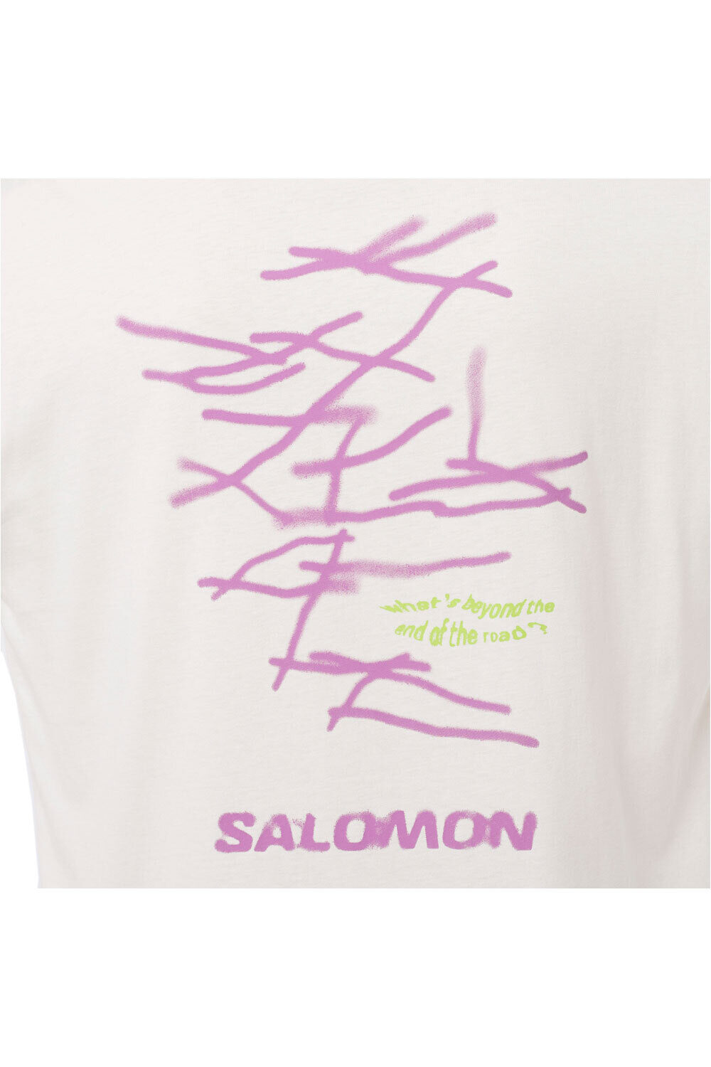 Salomon camiseta montaña manga larga hombre WILD RAYS LS TEE M vista detalle