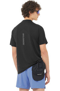Salomon camiseta técnica manga corta hombre SENSE AERO SS TEE GFX M vista trasera