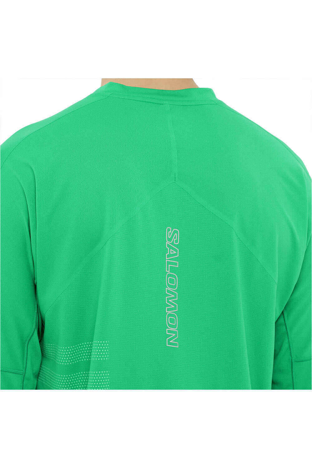 Salomon camiseta técnica manga larga hombre SENSE AERO LS TEE GFX M vista detalle