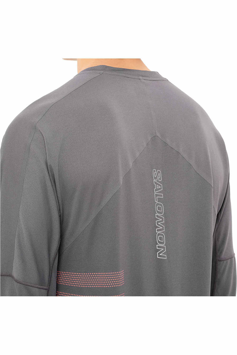 Salomon camiseta técnica manga larga hombre SENSE AERO LS TEE GFX M vista detalle