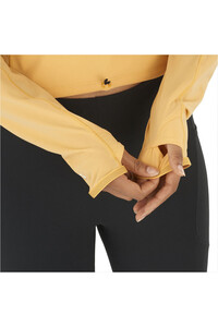 Salomon camiseta técnica manga larga mujer SENSE AERO HYBD CP PLVR W 03