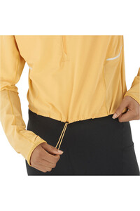 Salomon camiseta técnica manga larga mujer SENSE AERO HYBD CP PLVR W 04