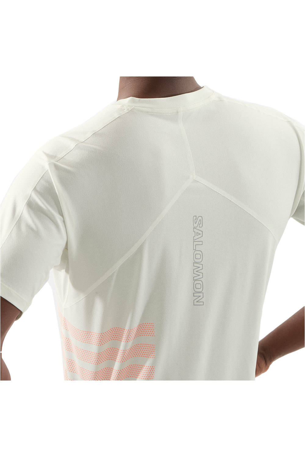 Salomon camisetas trail running manga corta hombre SENSE AERO SS TEE GFX M vista detalle