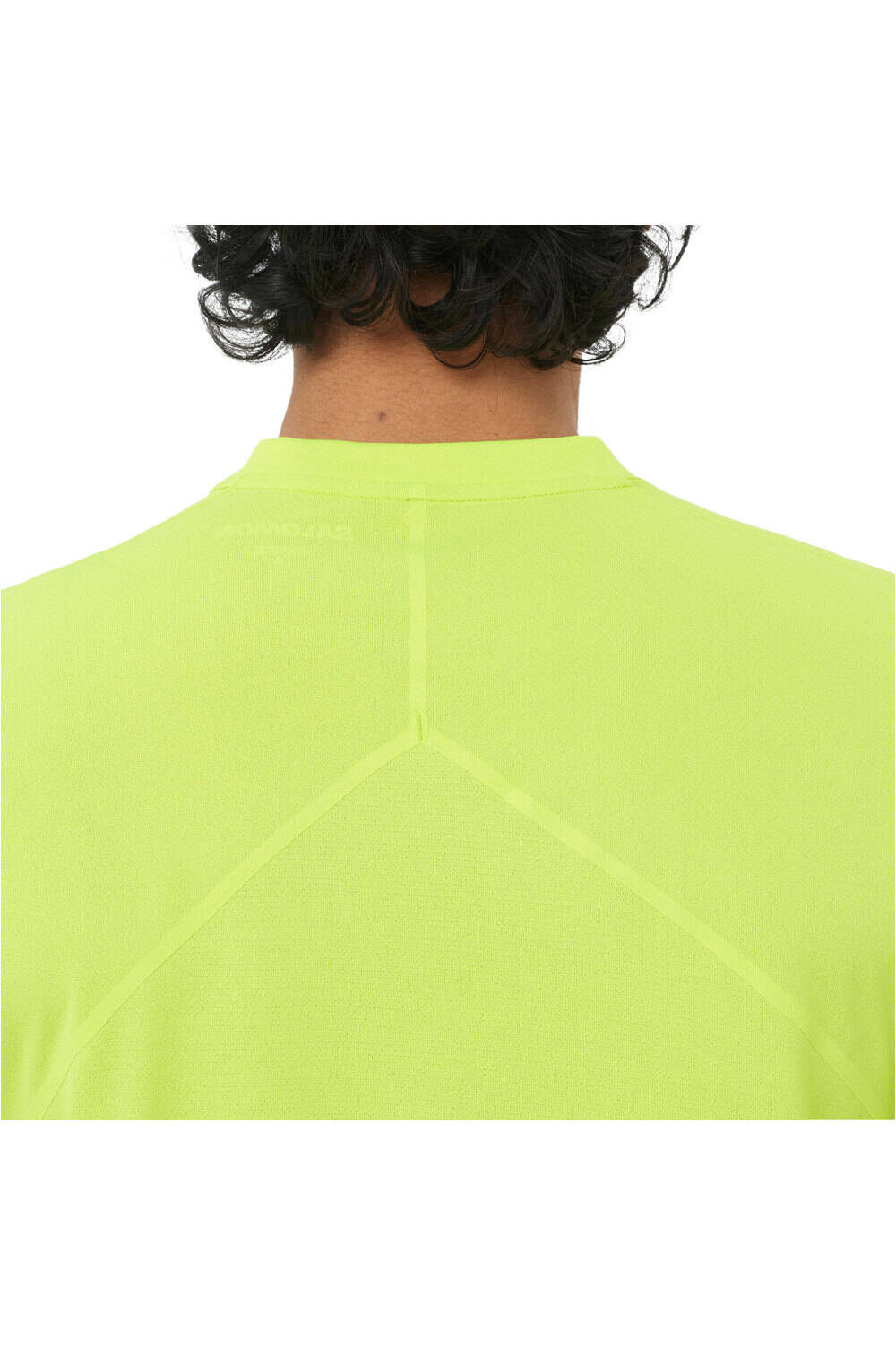 Salomon camisetas trail running manga corta hombre SENSE AERO SS TEE GFX M vista detalle