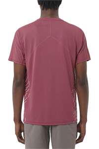 Salomon camisetas trail running manga corta hombre SENSE AERO SS TEE GFX M vista trasera