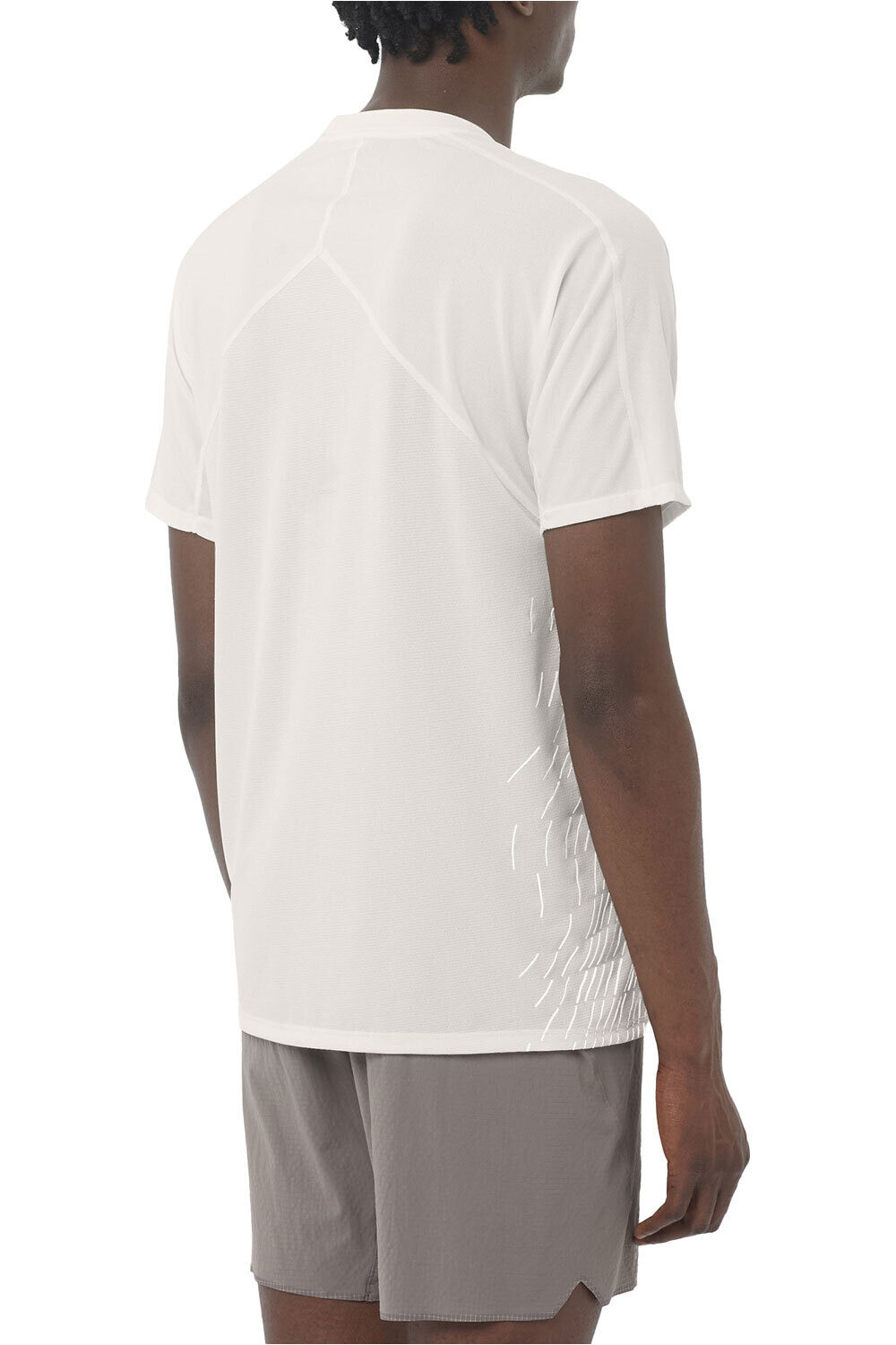 Salomon camisetas trail running manga corta hombre SENSE AERO SS TEE GFX M vista trasera