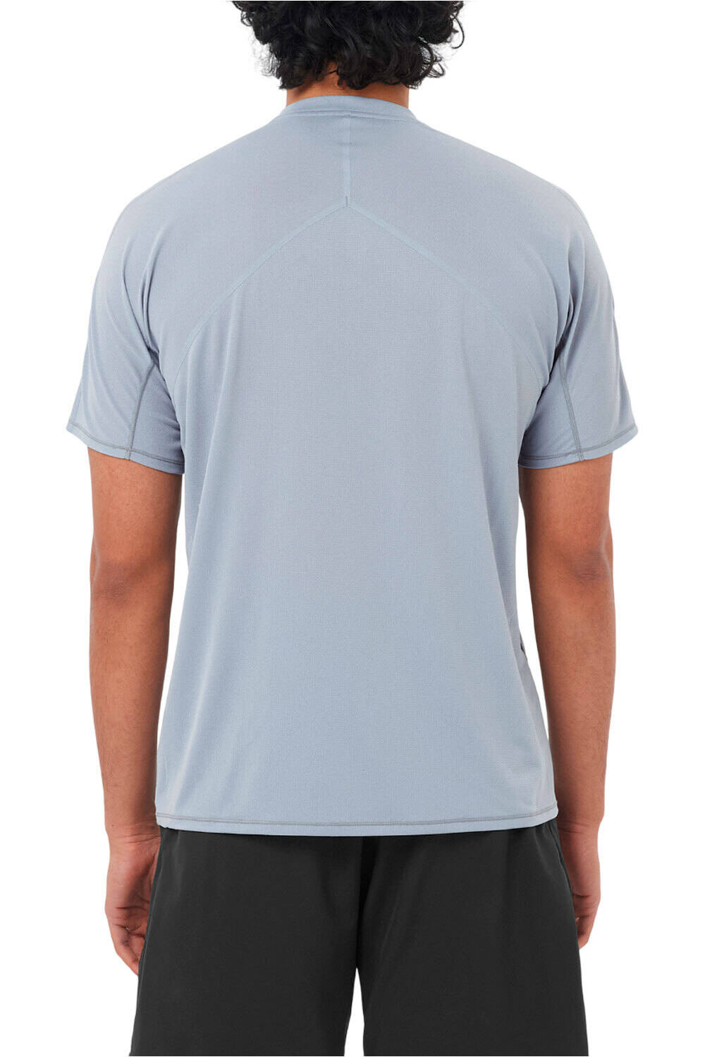 Salomon camisetas trail running manga corta hombre SENSE AERO SS TEE GFX M vista trasera