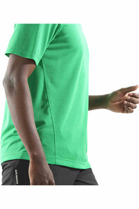 Salomon camisetas trail running manga corta hombre SHKout CORE SS TEE M vista detalle