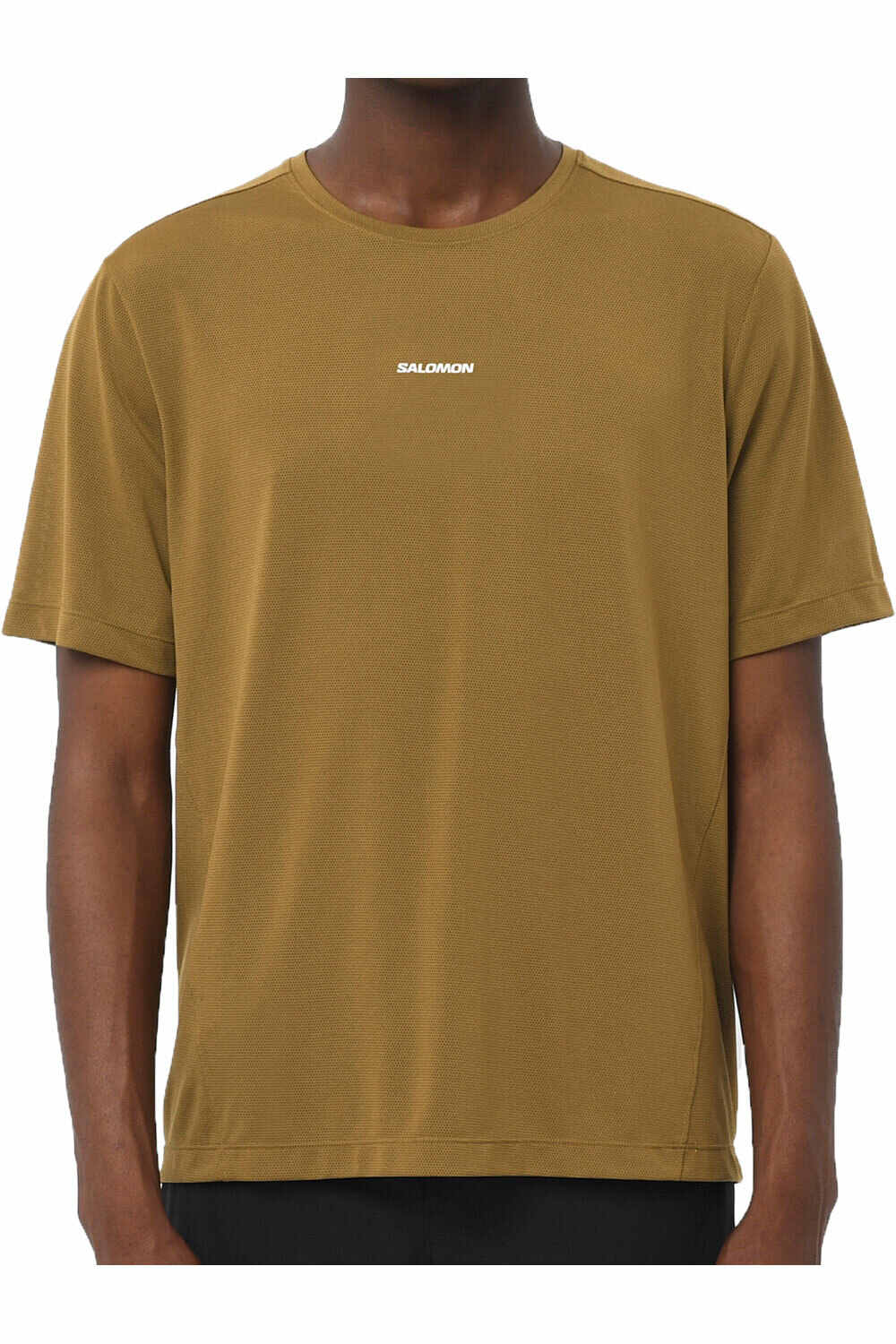 Salomon camisetas trail running manga corta hombre SHKout CORE SS TEE M vista frontal