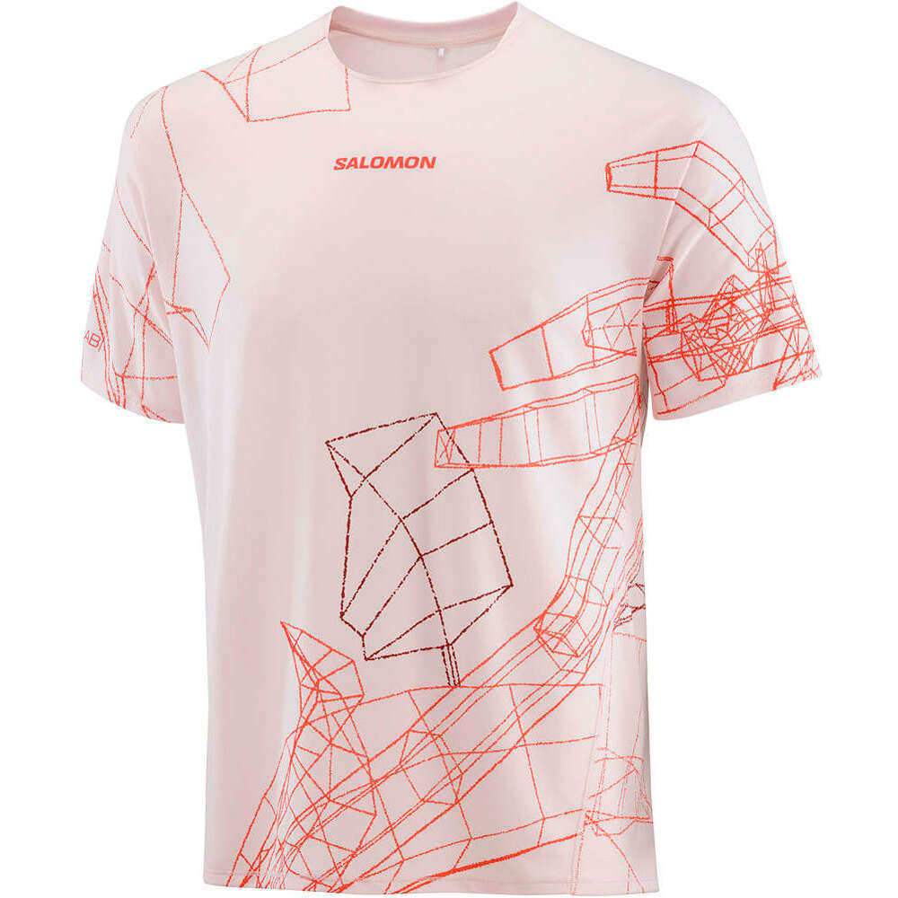 Salomon camisetas trail running manga corta hombre S/LAB SPEED TEE M vista detalle