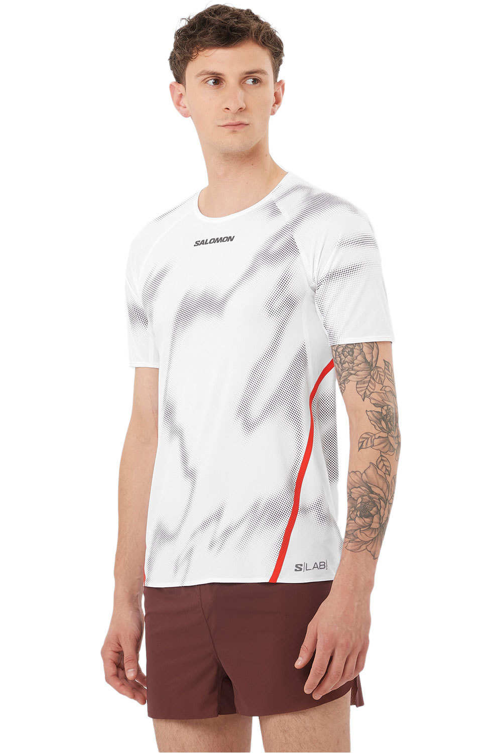 Salomon camisetas trail running manga corta hombre S/LAB SPEED TEE M vista frontal