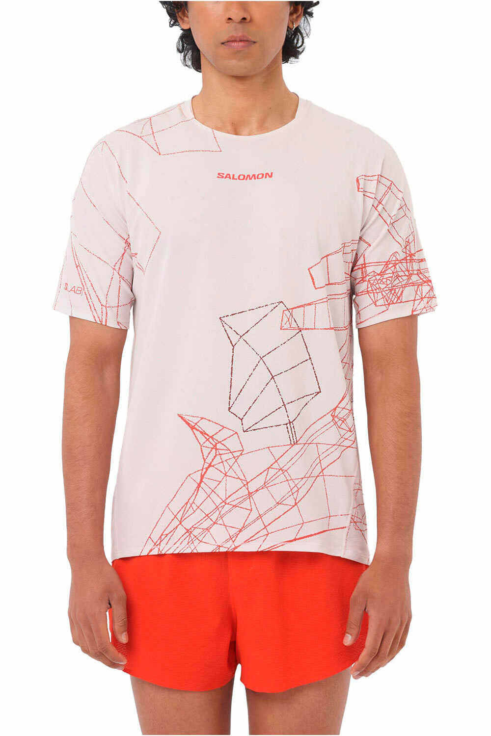 Salomon camisetas trail running manga corta hombre S/LAB SPEED TEE M vista frontal