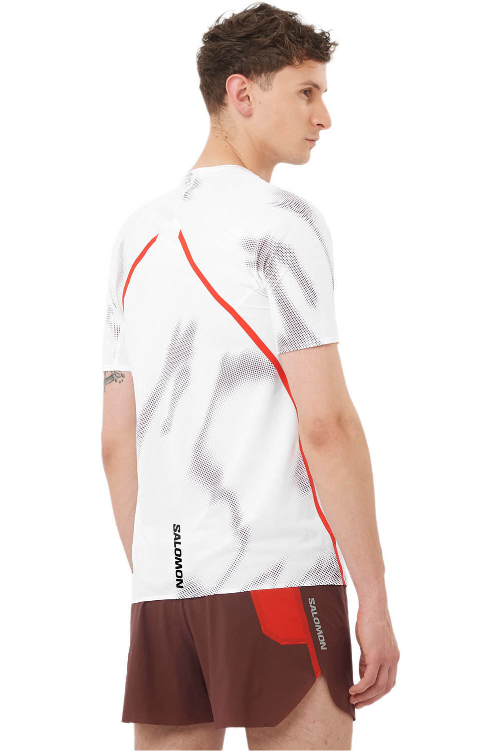 Salomon camisetas trail running manga corta hombre S/LAB SPEED TEE M vista trasera