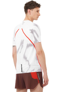 Salomon camisetas trail running manga corta hombre S/LAB SPEED TEE M vista trasera