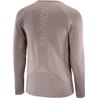 Salomon camisetas trail running manga larga hombre SENSE AERO SEAMLESS TEE M 03