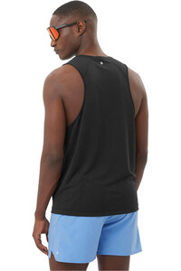 Salomon camisetas trail running tirantes hombre SHKout CORE TANK M vista trasera