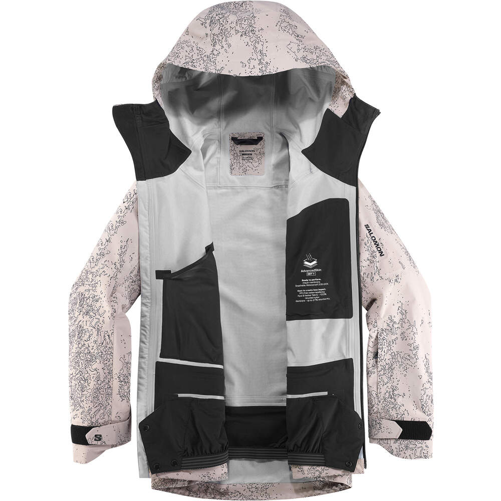 Salomon chaqueta esquí hombre ABSOLUTE 3L JKT PRINT M 04