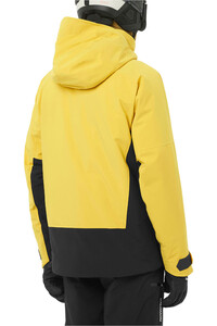 Salomon chaqueta esquí hombre BRILLIANT 2.0 JACKET M vista trasera