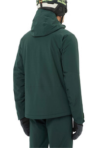 Salomon chaqueta esquí hombre HIGHLAND JACKET M vista trasera