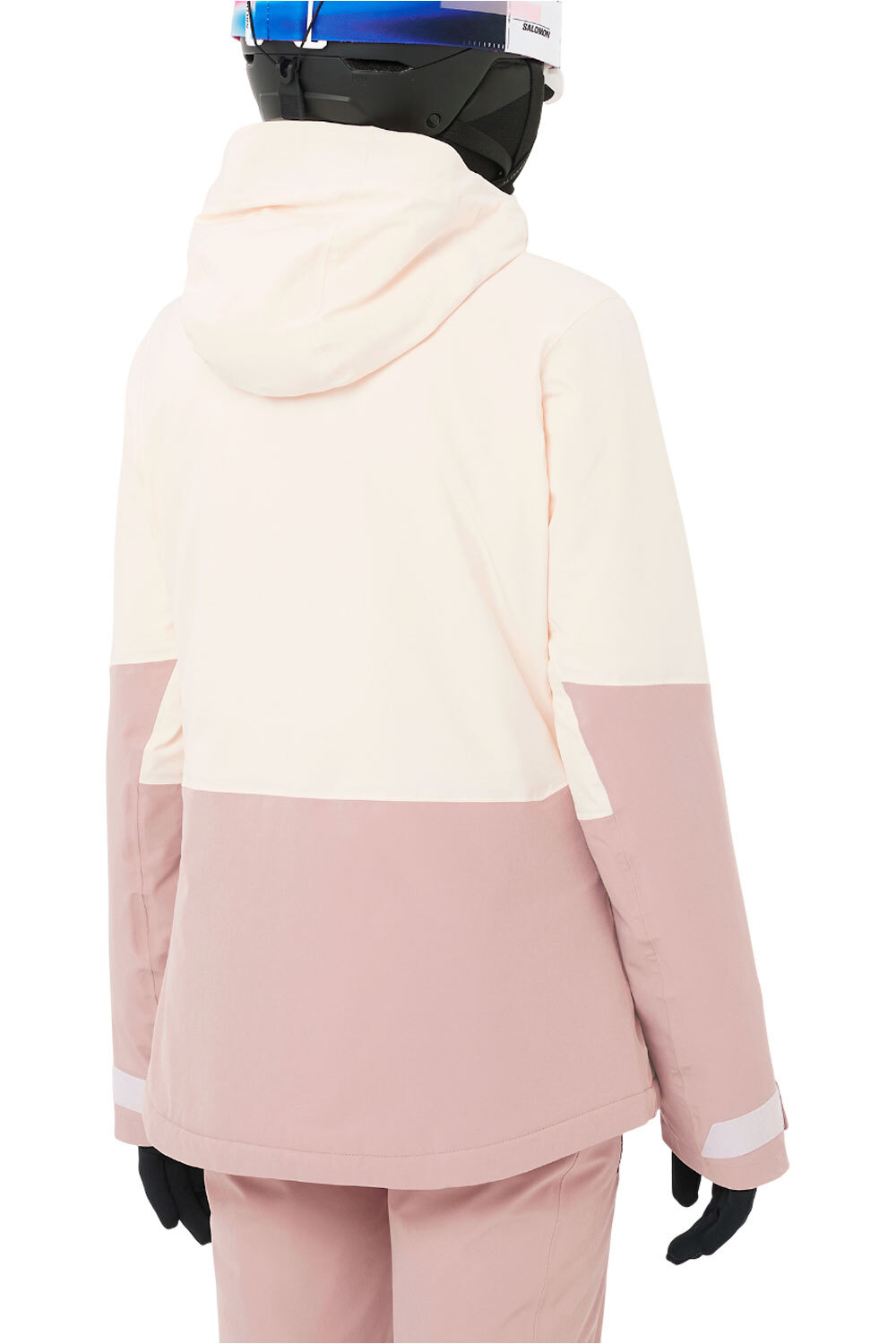Salomon chaqueta esquí mujer HIGHLAND JACKET W vista trasera