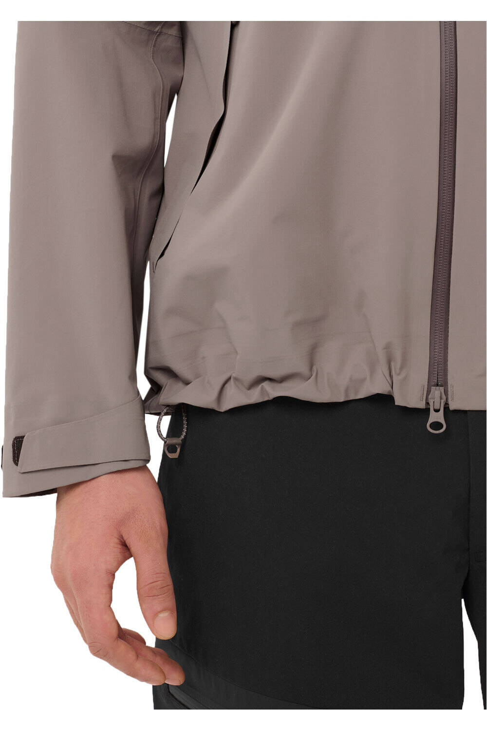 Salomon chaqueta impermeable hombre OUTERPATH 2.5L JACKET M vista detalle