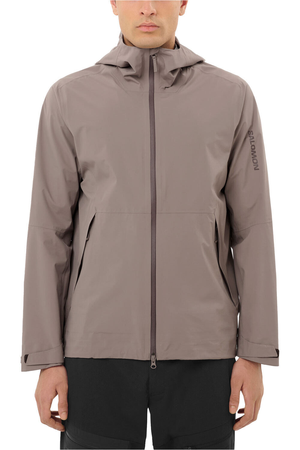 Salomon chaqueta impermeable hombre OUTERPATH 2.5L JACKET M vista frontal