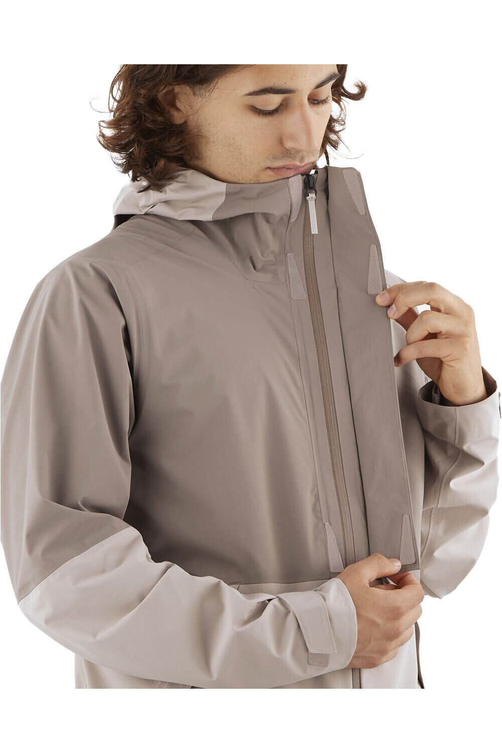 Salomon chaqueta impermeable hombre OUTERPATH PRO 2.5L JKT M vista detalle