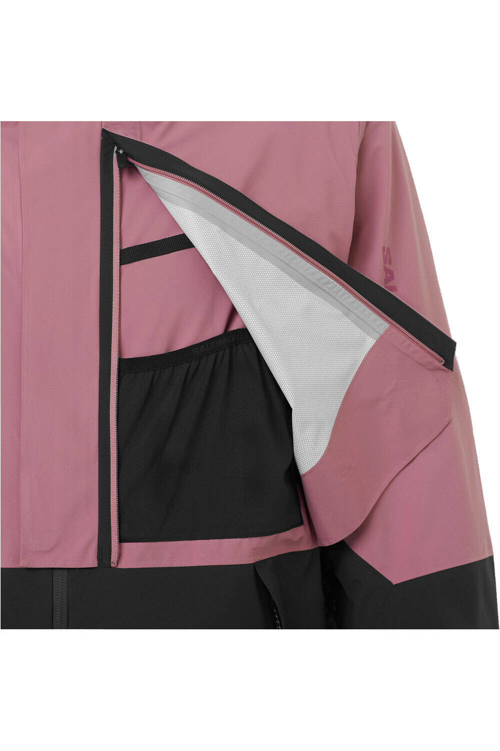 Salomon chaqueta impermeable hombre OUTERPATH PRO 2.5L JKT M vista detalle