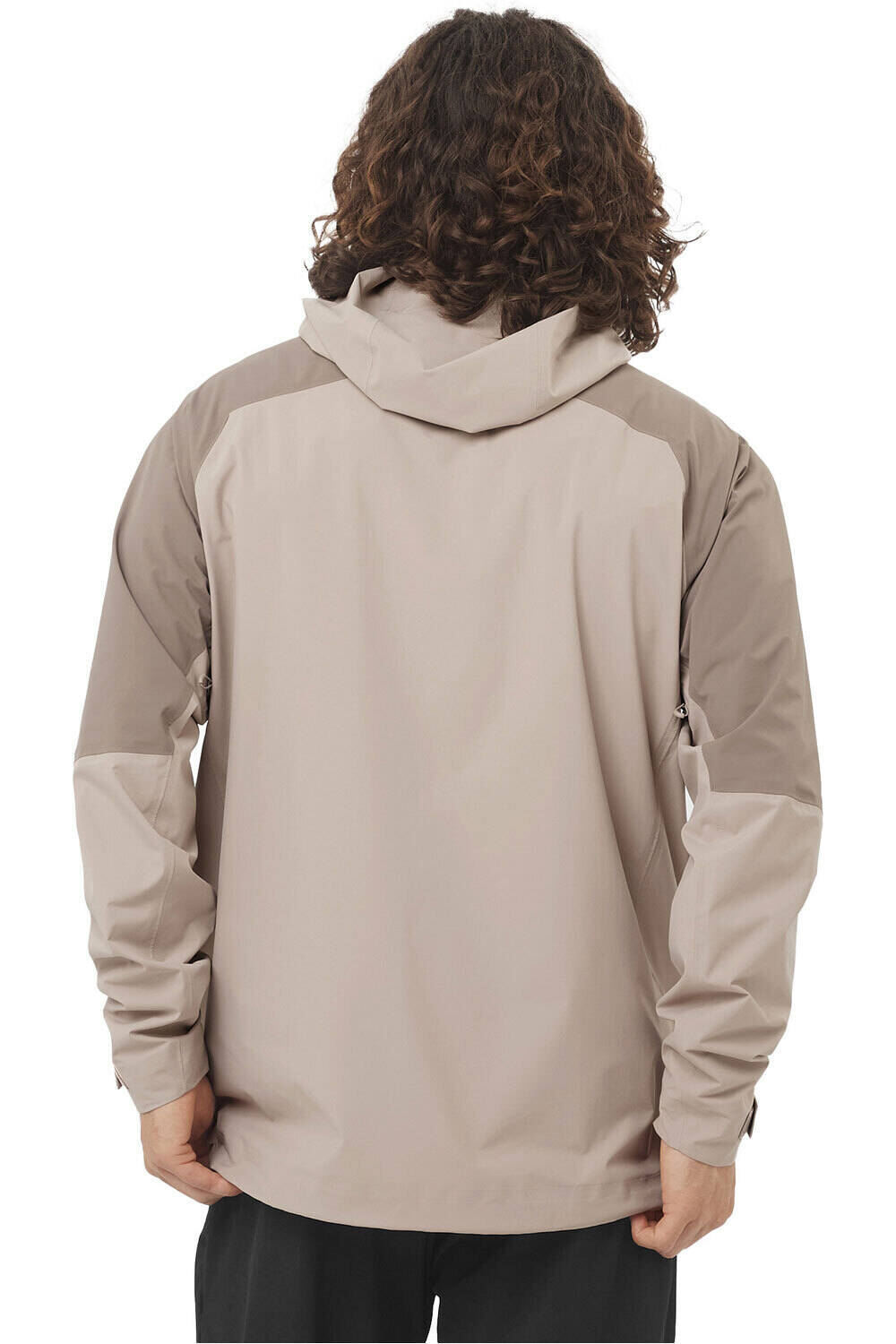 Salomon chaqueta impermeable hombre OUTERPATH PRO 2.5L JKT M vista trasera