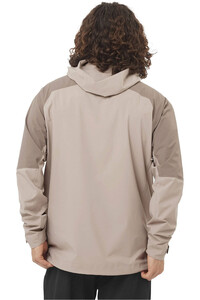 Salomon chaqueta impermeable hombre OUTERPATH PRO 2.5L JKT M vista trasera