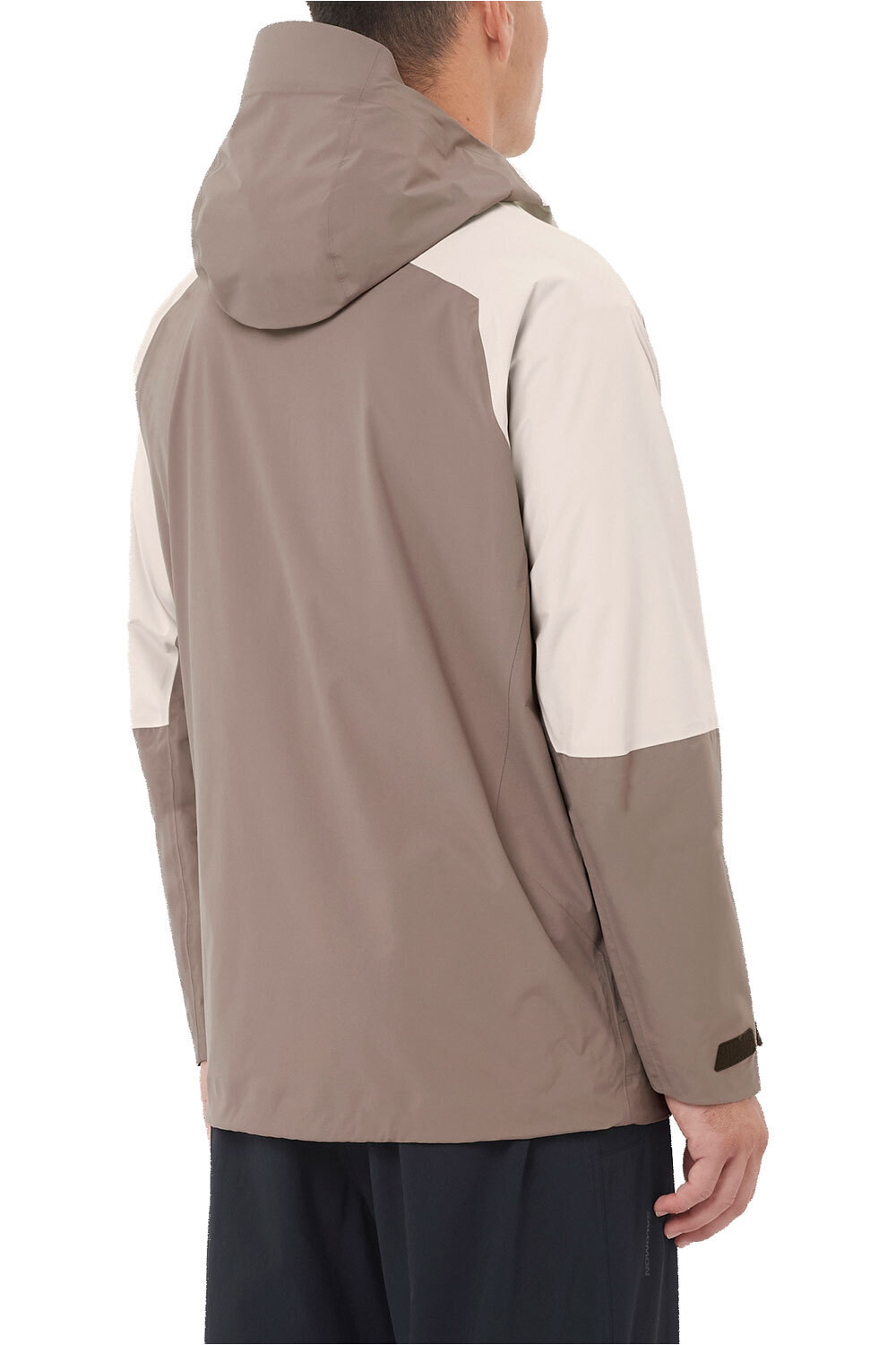 Salomon chaqueta impermeable hombre OUTERPATH PRO 2.5L JKT M vista trasera