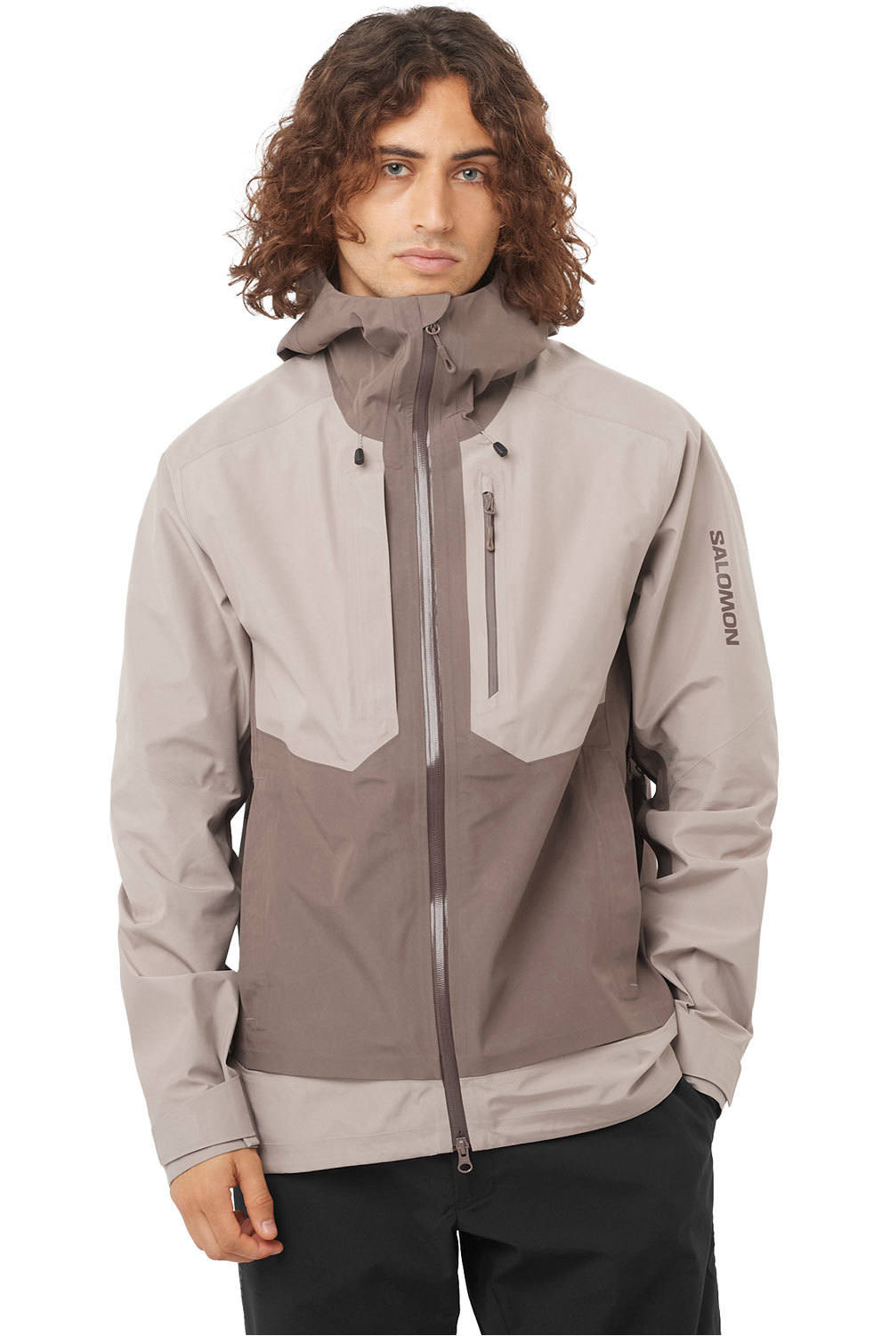 Salomon chaqueta impermeable hombre OUTLINE 3L GTX M vista frontal