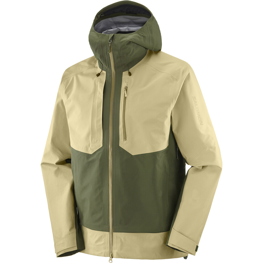 Salomon chaqueta impermeable hombre OUTLINE 3L GTX M vista frontal