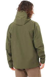 Salomon chaqueta impermeable hombre OUTLINE 3L GTX M vista trasera