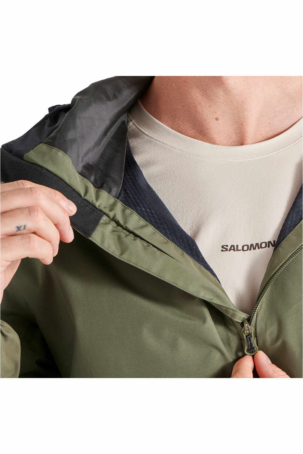 Salomon chaqueta impermeable hombre OUTSCAPE 2L ANORAK CB M 05