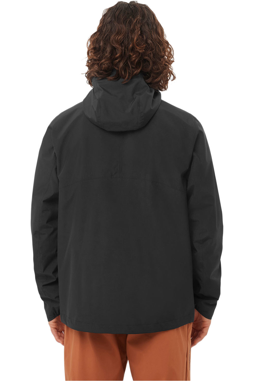 Salomon chaqueta impermeable hombre OUTSCAPE 2L ANORAK SOL M vista trasera