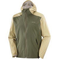 Salomon chaqueta impermeable hombre OUTSCAPE 2L JKT CB M vista detalle