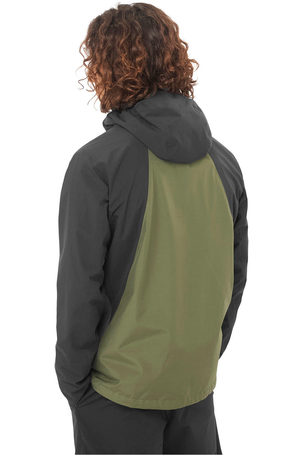 Salomon chaqueta impermeable hombre OUTSCAPE 2L JKT CB M vista trasera