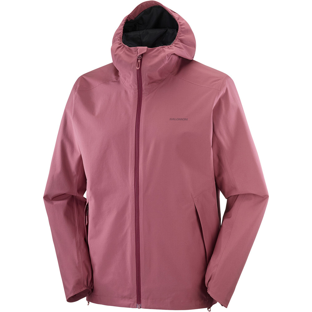 Salomon chaqueta impermeable hombre OUTSCAPE 2L JKT SOL M vista detalle
