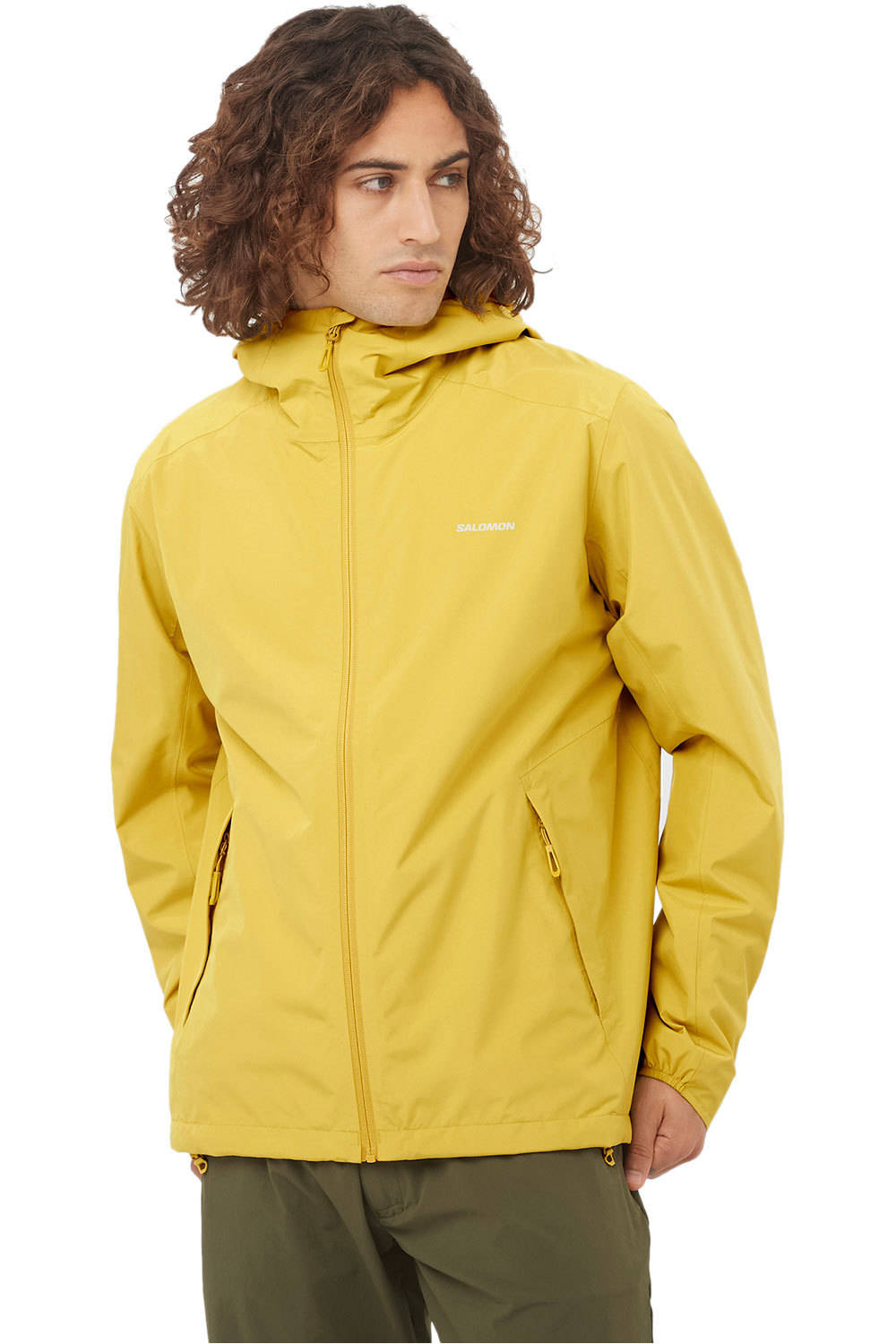 Salomon chaqueta impermeable hombre OUTSCAPE 2L JKT  SOL M vista frontal