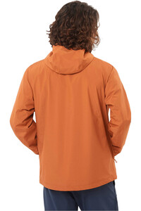 Salomon chaqueta impermeable hombre OUTSCAPE 2L JKT  SOL M vista trasera
