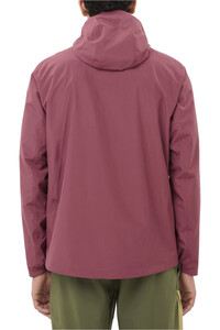 Salomon chaqueta impermeable hombre OUTSCAPE 2L JKT SOL M vista trasera